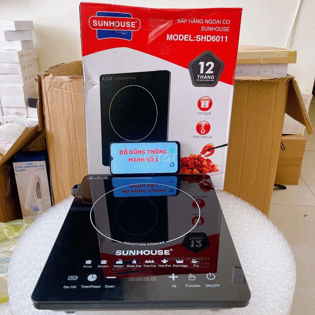 Bếp từ SUNHOUSE SHD6011 Đen. Mua bán Bếp, lò, đồ điện nhà bếp tại Huyện Giồng Riềng Kiên Giang được đăng bởi Nguyễn Minh Đức hình 1