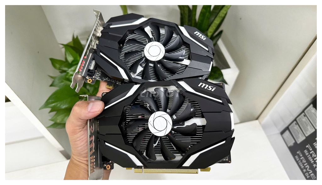 Card mới like new GTX-1050 MSI bảo hành 1th