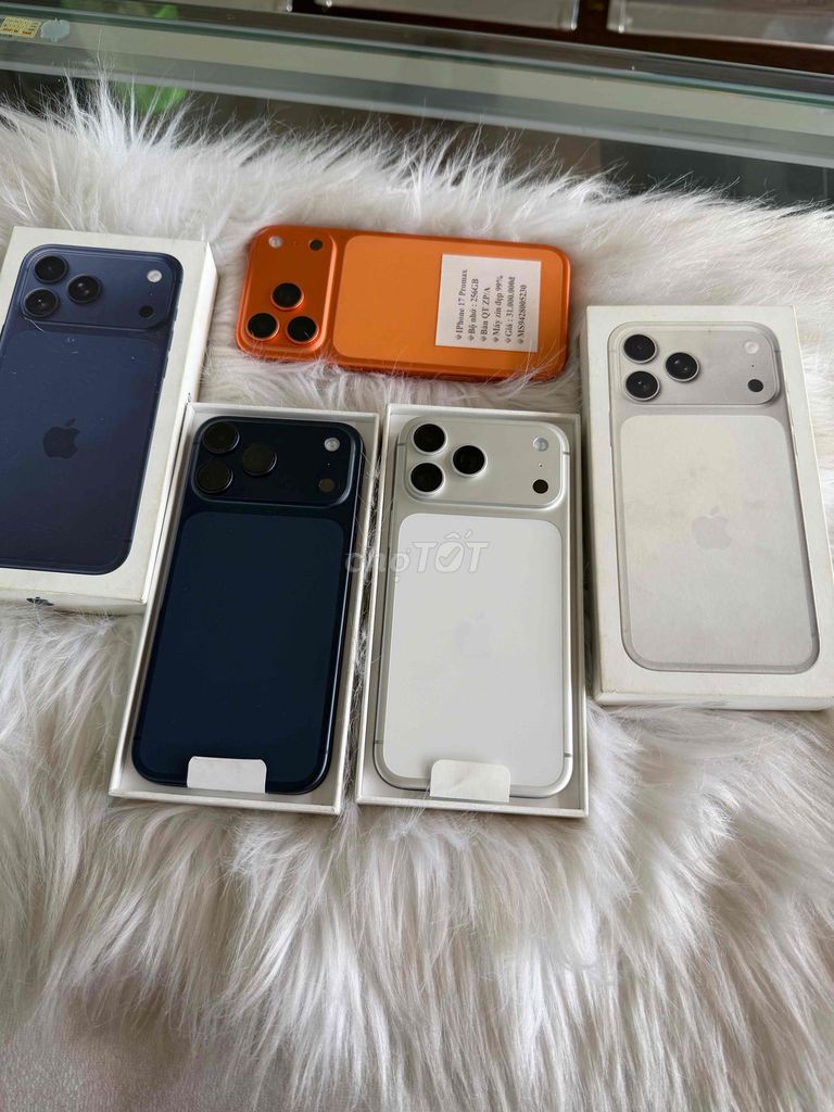 iPhone 17 Promax 256GB ZP/A Likenew. Mua bán Điện thoại tại Quận 11 Tp Hồ Chí Minh được đăng bởi MỸ SƠN Mobile hình 1