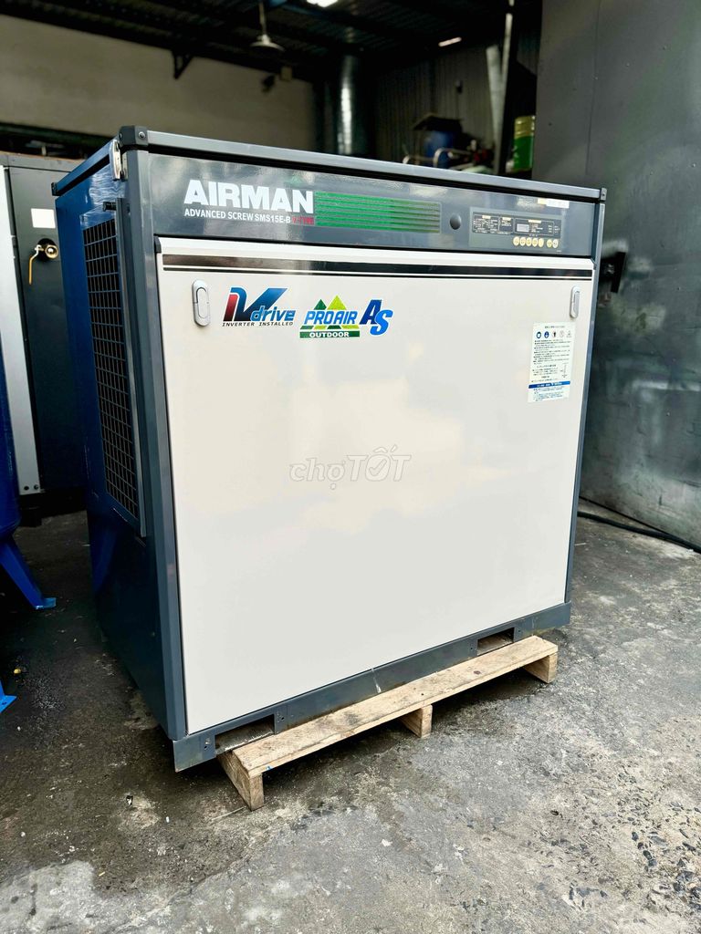 MÁY NÉN KHÍ TRỤC VÍT NHẬT AIRMAN 20HP INVERTER. Mua bán Đồ chuyên dụng, Giống nuôi trồng tại Quận 12 Tp Hồ Chí Minh được đăng bởi Phạm Lâm hình 1