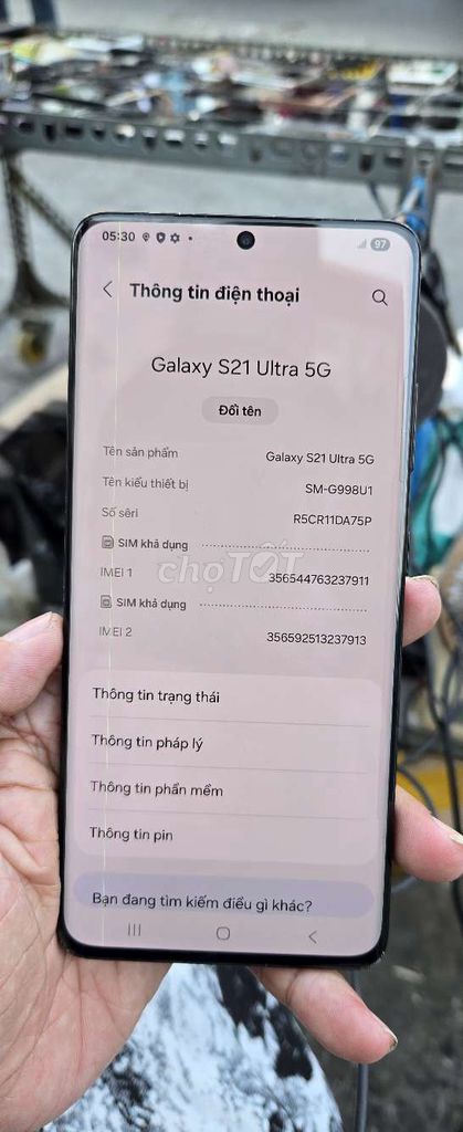 Galaxy S21 Ultra 5G 128GB . Việt Nam giá rẻ. Mua bán Điện thoại tại Quận 8 Tp Hồ Chí Minh được đăng bởi Thiên Hòa mobile  hình 1