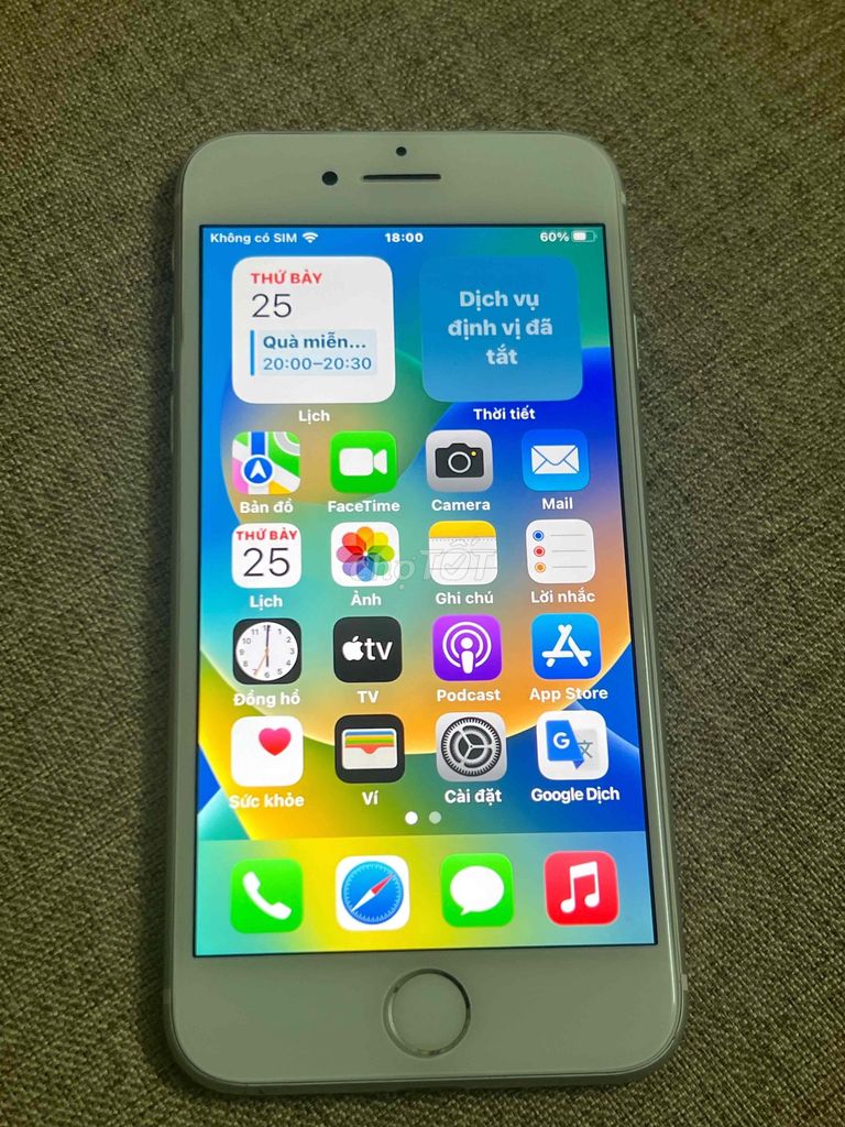 iPhone 8 64GB Trắng Quốc tế. Mua bán Điện thoại tại Quận Cầu Giấy Hà Nội được đăng bởi Nguyễn Mạnh Thắng hình 1
