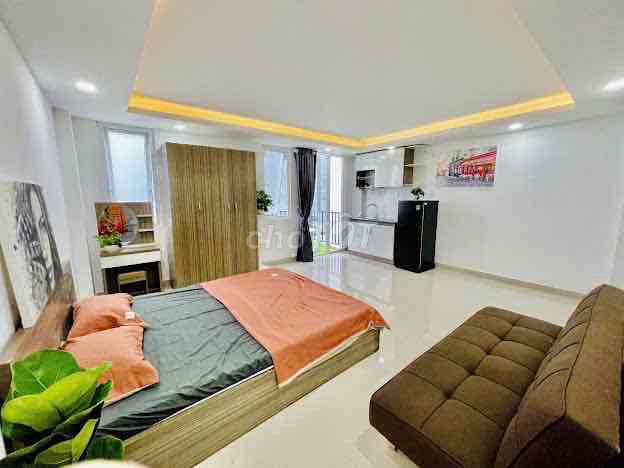 💯Giá thật💯 STUDIO 35m2 bancong_Full NT ngay cầu Bông Q1