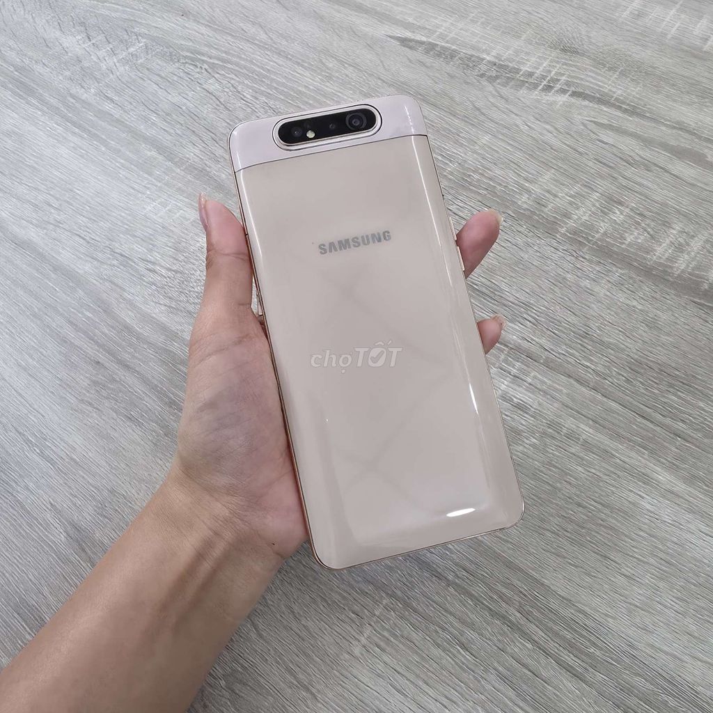 Samsung A80 128GB Vàng hồng Like New. Mua bán Điện thoại tại Quận Gò Vấp Tp Hồ Chí Minh được đăng bởi KGPHONE  Điện Thoại Di Động giá tốt  hình 1