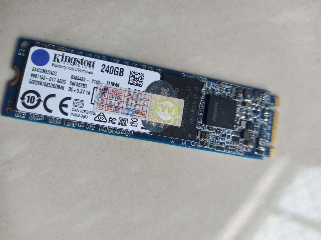 Ổ cứng SSD Kingston SA400M8/240G Mới. Mua bán Linh kiện (RAM, Card...) tại Huyện Mang Thít Vĩnh Long được đăng bởi Thuận hình 1