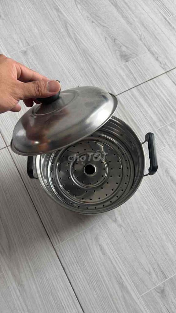 Nồi hấp Inox 21cm. Mua bán Dụng cụ nhà bếp tại Thành phố Thủ Đức Tp Hồ Chí Minh được đăng bởi Vinh Trầm hình 1