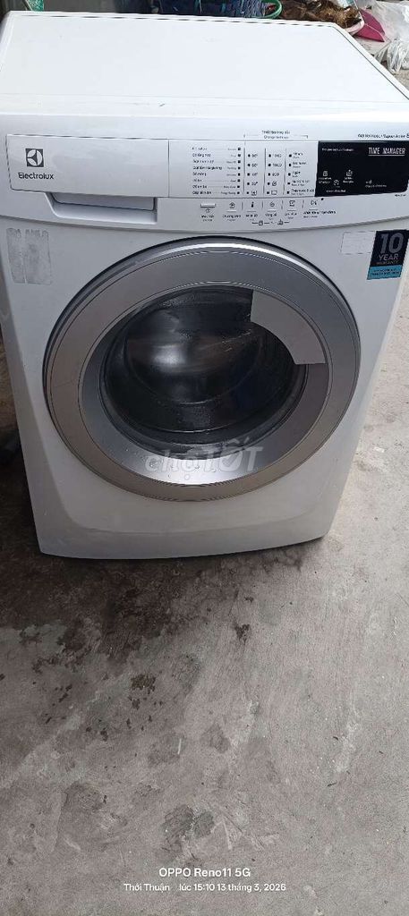 Máy giặt Electrolux 8kg Trắng. Mua bán Máy giặt tại Thành phố Long Xuyên An Giang được đăng bởi lộ tẻ  hình 1