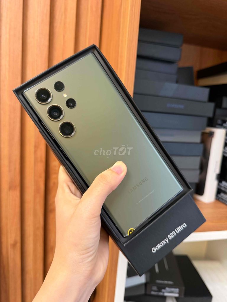 Samsung S23 Ultra 512GB xanh Hàn Quốc. Mua bán Điện thoại tại Quận Cầu Giấy Hà Nội được đăng bởi Thanh Thoa hình 1