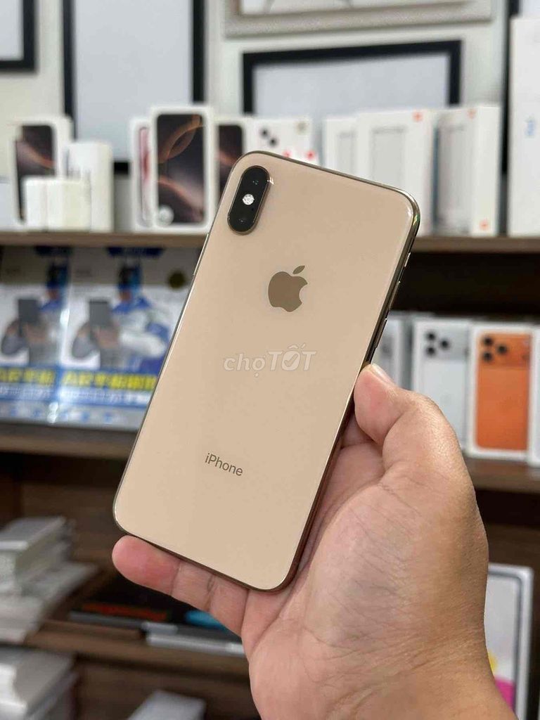 Apple iPhone XS 64GB Vàng. Mua bán Điện thoại tại Thành phố Biên Hòa Đồng Nai được đăng bởi TRƯƠNG HUY HOÀNG hình 1