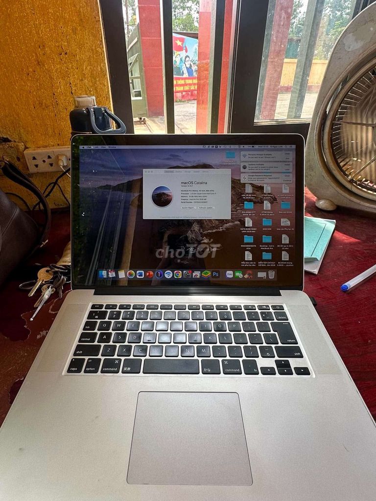 Apple Macbook Pro 2015 i7 15 inch 16GB/256GB Bạc. Mua bán Laptop tại Huyện Thanh Trì Hà Nội được đăng bởi Lê Sơn Trường hình 1
