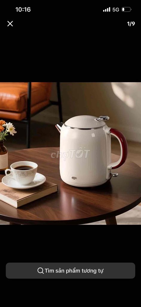 Ấm điện APOLLO 1 lít Thép không gỉ 304 Trắng. Mua bán Bếp, lò, đồ điện nhà bếp tại Thành phố Thuận An Bình Dương được đăng bởi Nguyen Phong hình 1