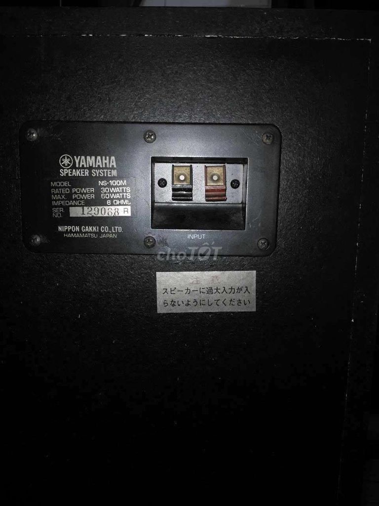 Thanh Lý Bộ Loa Yamaha NS-100M. Mua bán Tivi, Âm thanh tại Quận Gò Vấp Tp Hồ Chí Minh được đăng bởi Hằng Victoria  hình 3