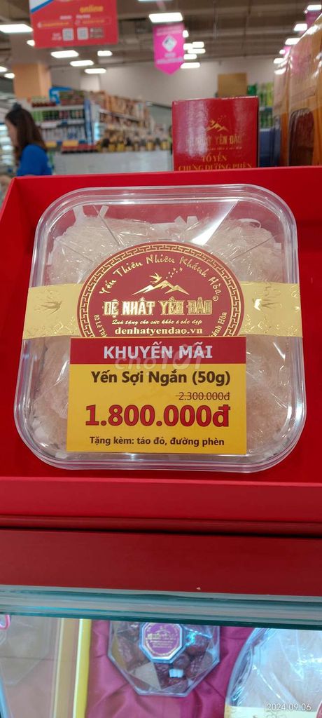 Yến Đảo Đệ Nhất Yến Đảo 50g. Mua bán Đồ ăn, thực phẩm và các loại khác tại Quận 6 Tp Hồ Chí Minh được đăng bởi nguyễn thị mỹ trinh hình 1