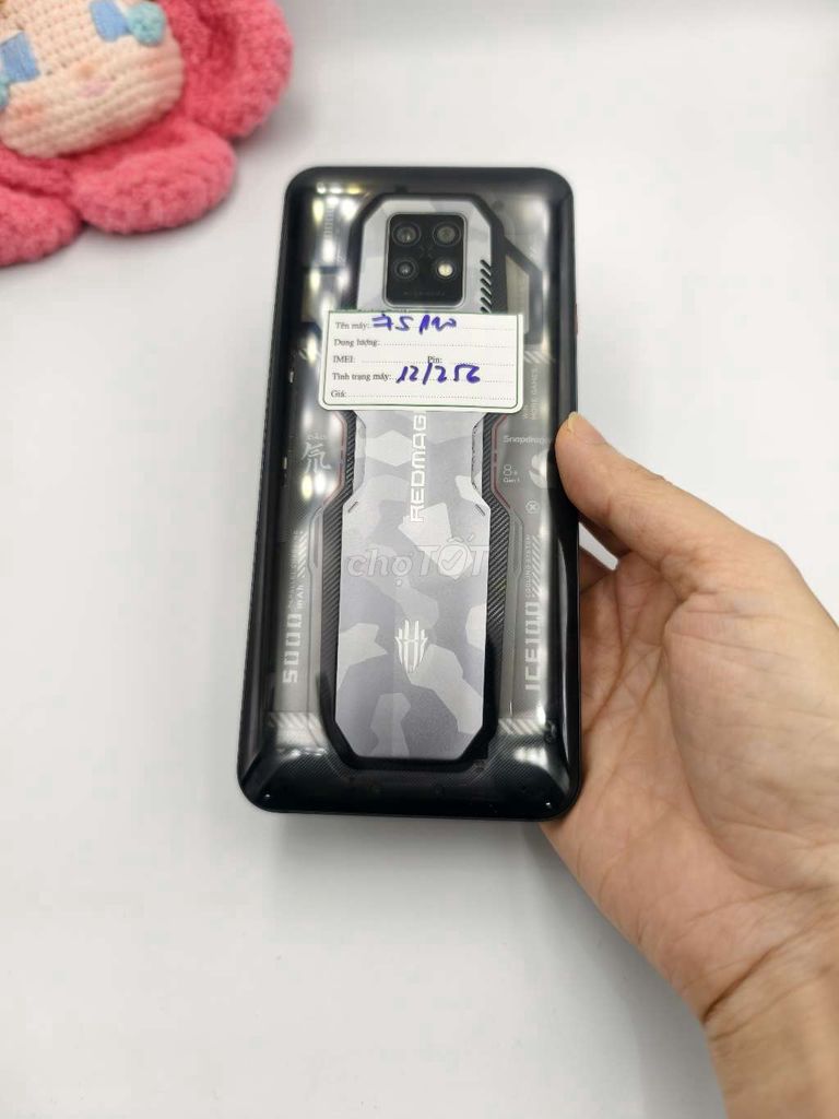 Nubia Redmagic 7s pro 12/256g 98,9%,Snap 8+ Gen 1. Mua bán Điện thoại tại Quận 6 Tp Hồ Chí Minh được đăng bởi Nhất Tín Mobile hình 1