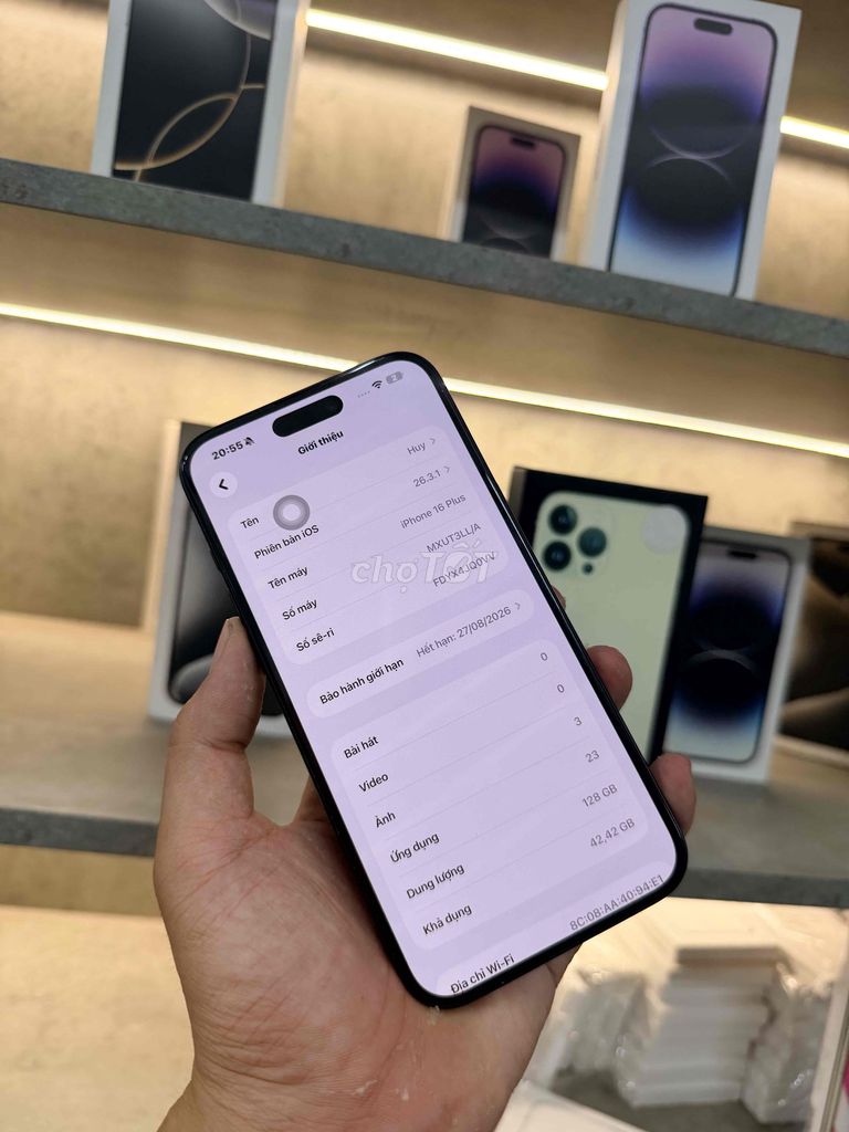 iPhone 16 Plus 128GB Zin full pin 100. Mua bán Điện thoại tại Quận Ngũ Hành Sơn Đà Nẵng được đăng bởi Nghĩa  hình 1