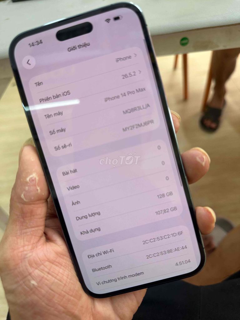 Apple iPhone 14 Pro Max 128GB. Mua bán Điện thoại tại Huyện Việt Yên Bắc Giang được đăng bởi Tỉnh hình 1