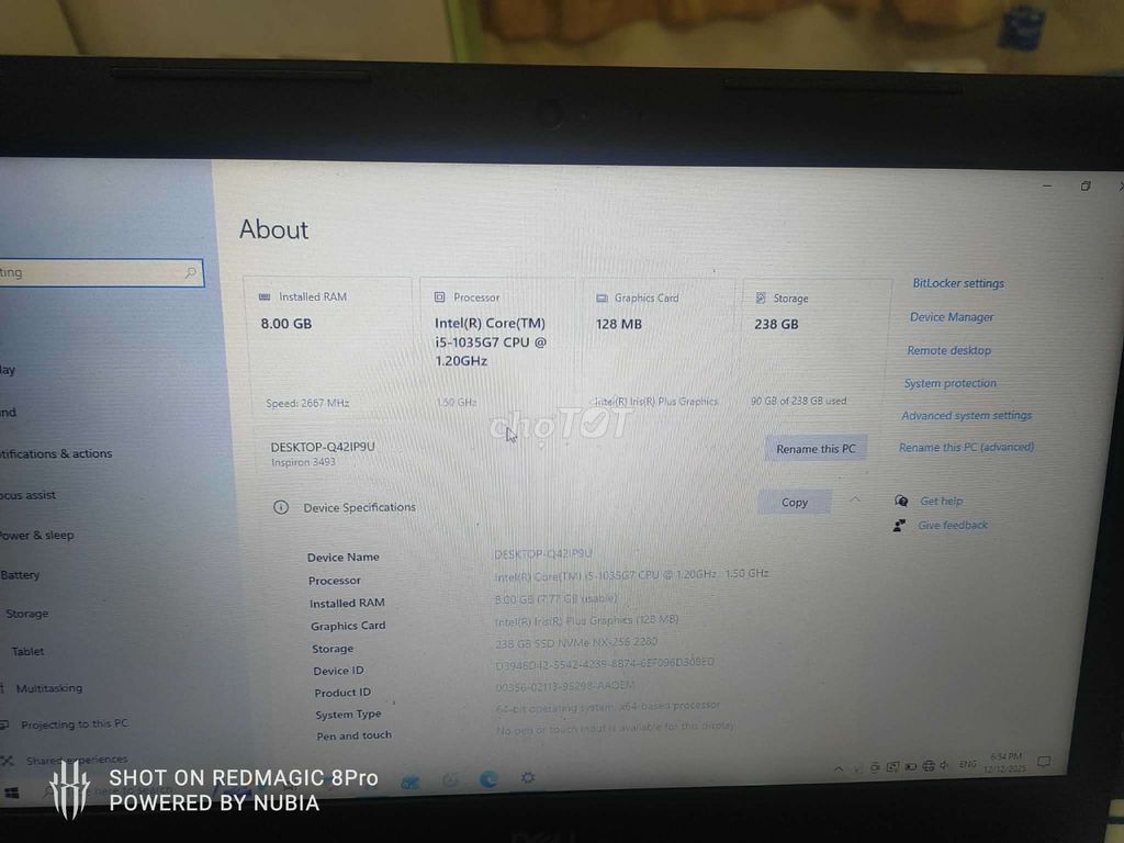 Asus ROG GL552VX i5-6300HQ 8GB/128GB. Mua bán Laptop tại Quận Nam Từ Liêm Hà Nội được đăng bởi Bùi Dương hình 1