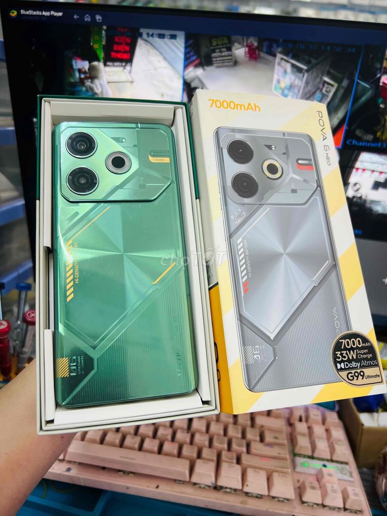 Tecno Pova 6 Neo 128GB Xanh lá 8GB. Mua bán Điện thoại tại Quận Tân Phú Tp Hồ Chí Minh được đăng bởi Punt hình 1
