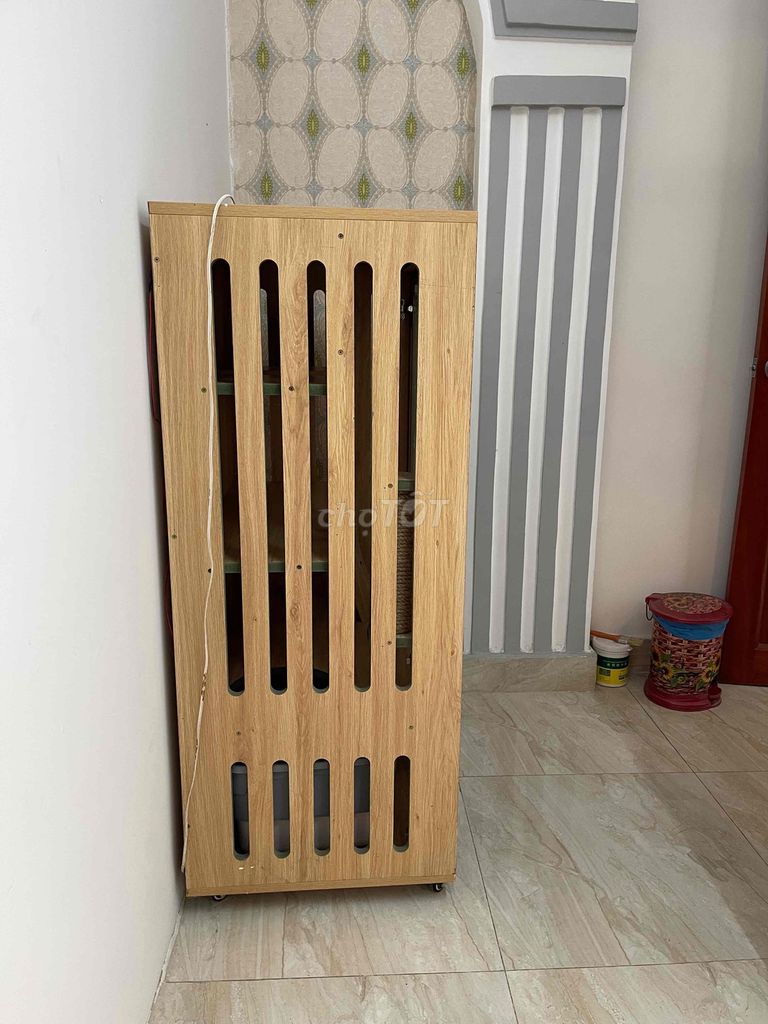 Chuồng gỗ cho mèo cao 1m2