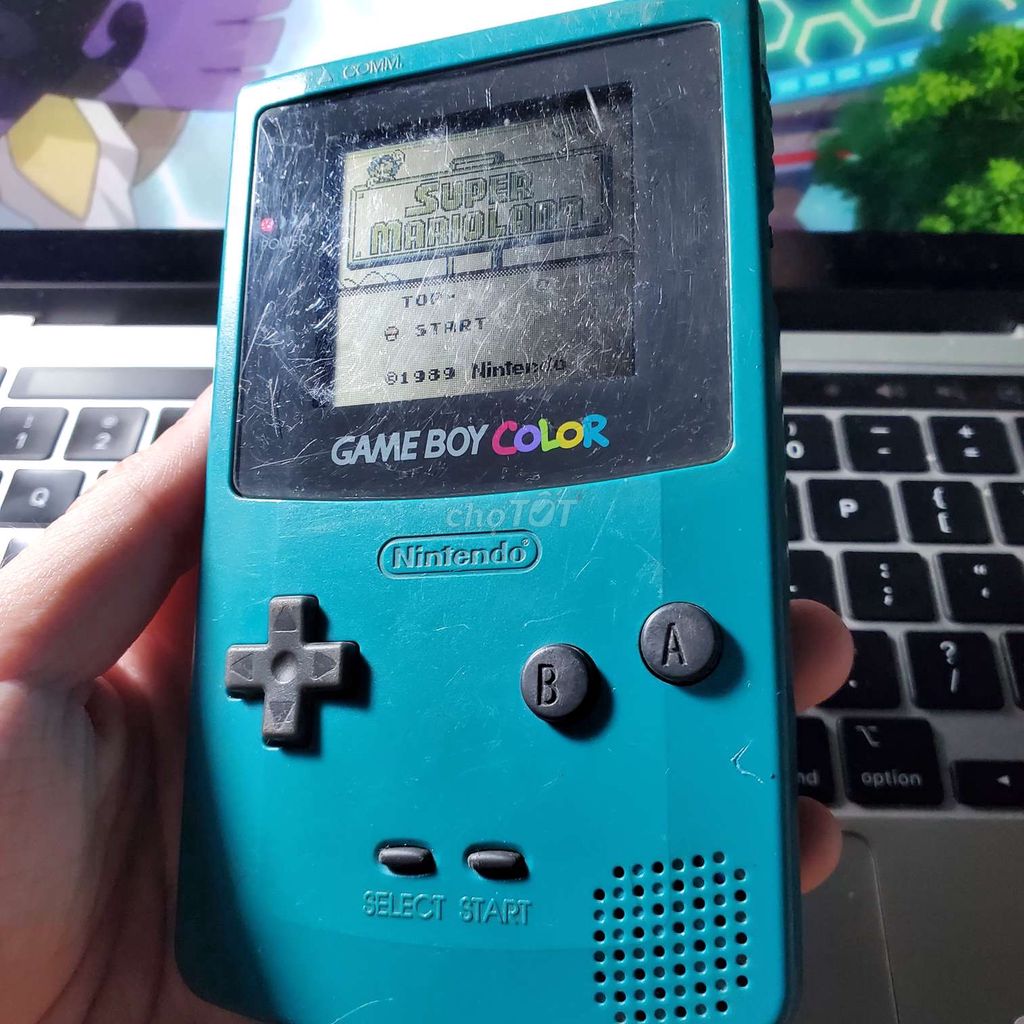 Gameboy Color bản xanh huyền ảo