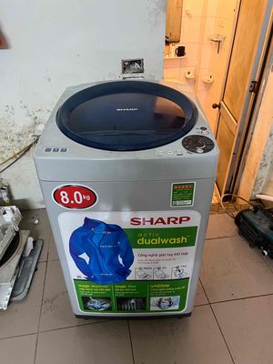 thanh lý máy giặt Sharp 8kg