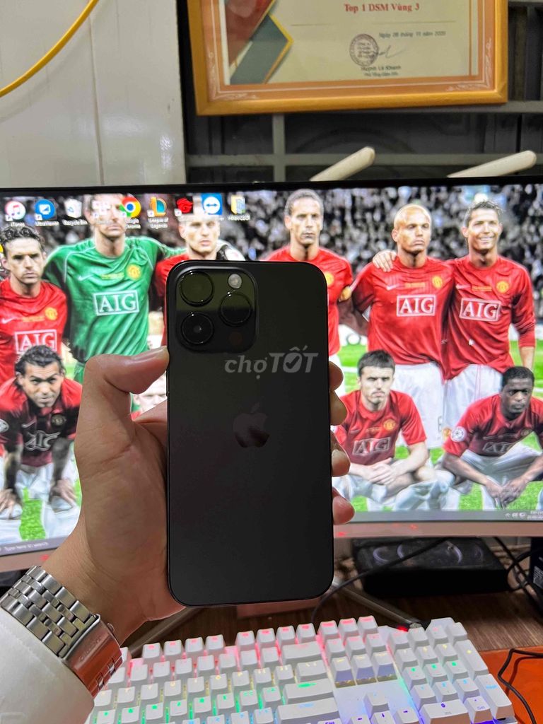 Apple iPhone 14 Pro Max 128GB Đen. Mua bán Điện thoại tại Thành phố Tây Ninh Tây Ninh được đăng bởi Thái Quang Phương hình 1