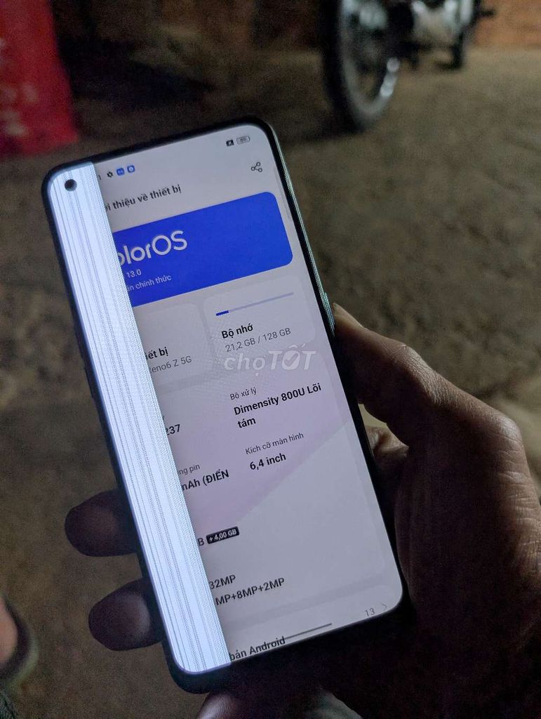Oppo Reno 6Z 5G 128GB . Mua bán Điện thoại tại Quận 11 Tp Hồ Chí Minh được đăng bởi KĐơn hình 1