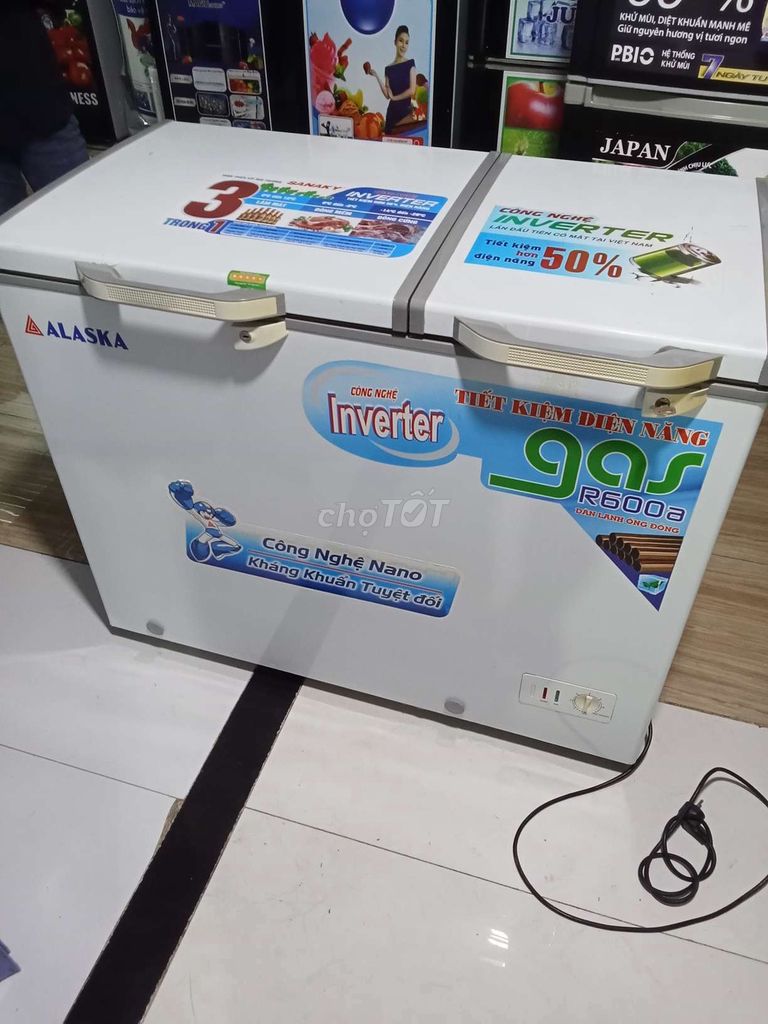 Tủ đông mát Alaska 300L Inverter R600a Đã sử dụng. Mua bán Tủ lạnh tại Huyện Hóc Môn Tp Hồ Chí Minh được đăng bởi đuc trung hình 1