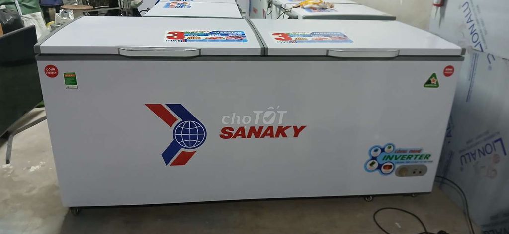 Tủ đông Sanaky 800 lít Inverter Trắng. Mua bán Tủ lạnh tại Quận Tân Phú Tp Hồ Chí Minh được đăng bởi Anh Lộc hình 1