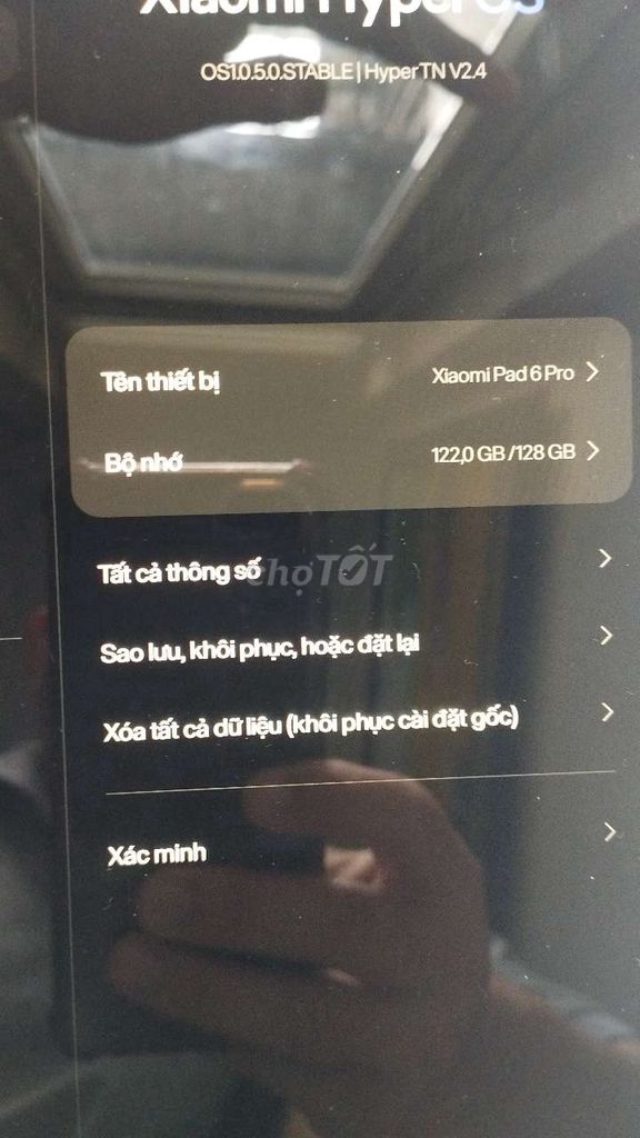 Xiaomi Pad 6 Pro 128GB Tốt. Mua bán Máy tính bảng tại Quận 12 Tp Hồ Chí Minh được đăng bởi DNguyen Hồng  hình 1