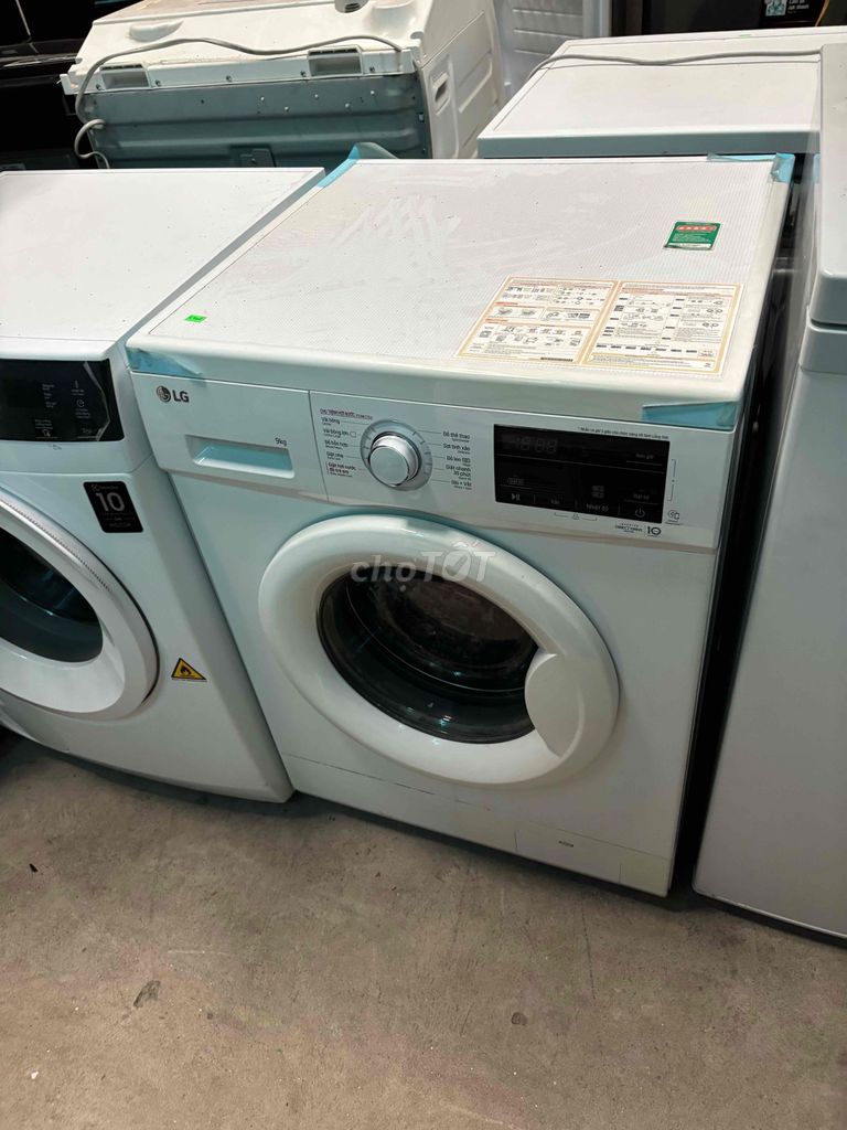 Máy giặt LG 9kg Trắng inverter mới 80%. Mua bán Máy giặt tại Quận Ba Đình Hà Nội được đăng bởi Điện Lạnh Tâm Tín Hà Nội hình 1