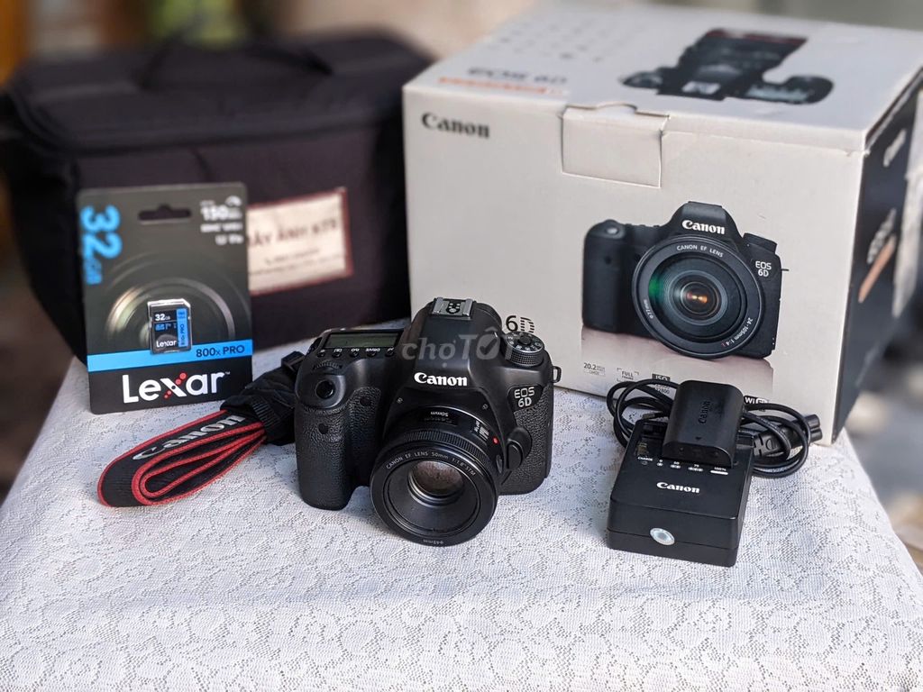 (Máy Ảnh KTS) Canon 6D kèm lens 50mm STM. Mua bán Máy ảnh, Máy quay tại Quận 6 Tp Hồ Chí Minh được đăng bởi may anh KTS hình 1