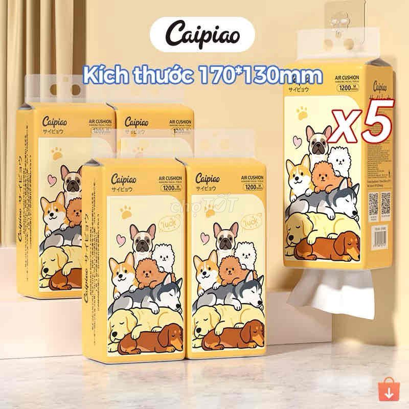 Khăn giấy Caipiao bột gỗ mềm. Mua bán Thiết bị vệ sinh, nhà tắm tại Thành phố Hưng Yên Hưng Yên được đăng bởi taphoaxinh hình 1