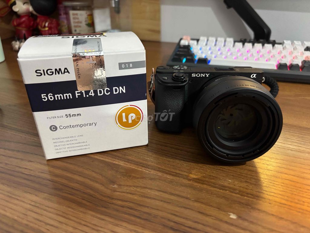 Sigma 56mm f1.4 ngàm E song fullbox 99%. Mua bán Máy ảnh, Máy quay tại Quận 6 Tp Hồ Chí Minh được đăng bởi Tâm hình 1