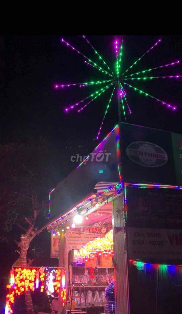 Đèn LED pháo hoa ngoài trời nhiều màu. Mua bán Đèn tại Huyện Krông Pắc Đắk Lắk được đăng bởi Ngọc Lệ Trần hình 1