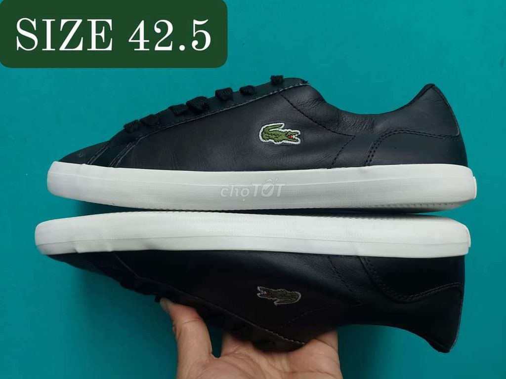 LACOSTE BASIC FULL D.A ĐEN. 2HAND.BAO REAL .SZ 42