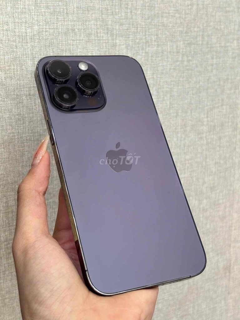 14 Pro Max 128GB Tím 98% zin đẹp VN Pin new 100. Mua bán Điện thoại tại Quận Ninh Kiều Cần Thơ được đăng bởi Quý Mobile Cần thơ hình 1