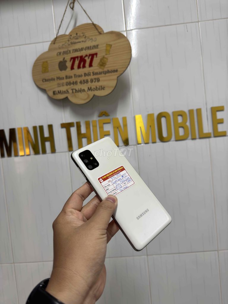 Samsung M51 zin vỏ mới pin 7000 (Minh ThiệnMobile)