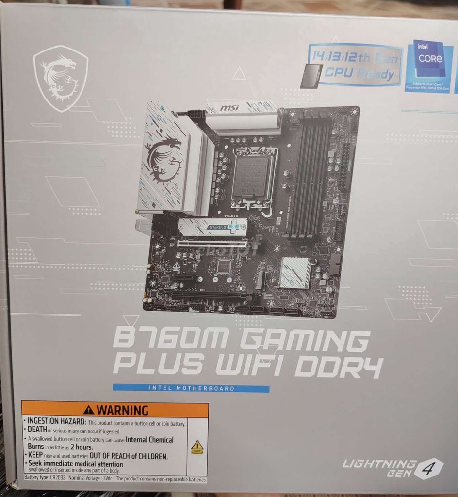 Bo mạch chủ MSI B760M Gaming Plus Wifi. Mua bán Linh kiện (RAM, Card...) tại Huyện Đông Anh Hà Nội được đăng bởi Tùng hình 1