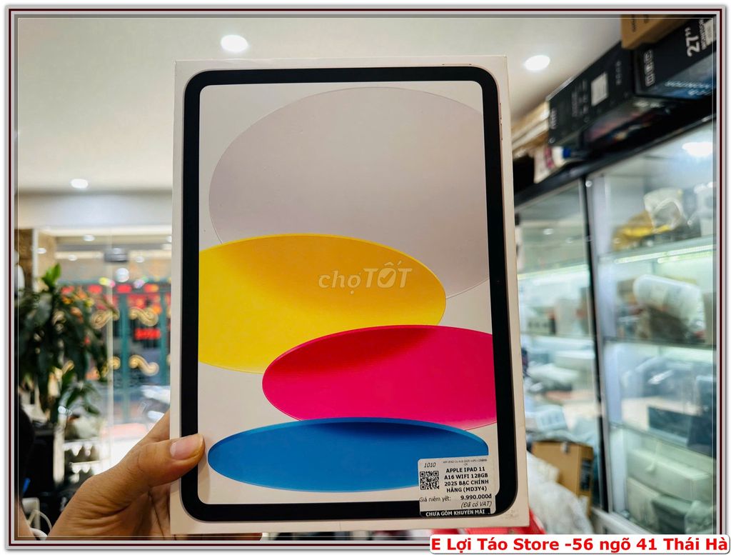 E pass IPAD A16 128GB WIFI FULLBOX BH 29/10/2026. Mua bán Máy tính bảng tại Quận Đống Đa Hà Nội được đăng bởi Nguyễn Tiến Lợi hình 1