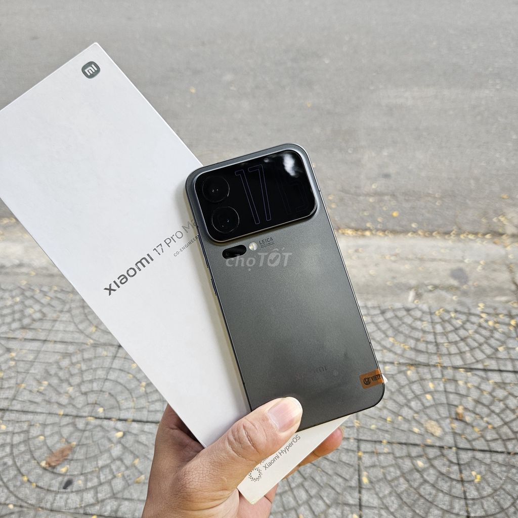 Xiaomi Mi 17 Pro Max 12GB/512GB Xám Fullbox. Mua bán Điện thoại tại Quận Thanh Khê Đà Nẵng được đăng bởi Cửa Hàng Vietphones Store hình 1