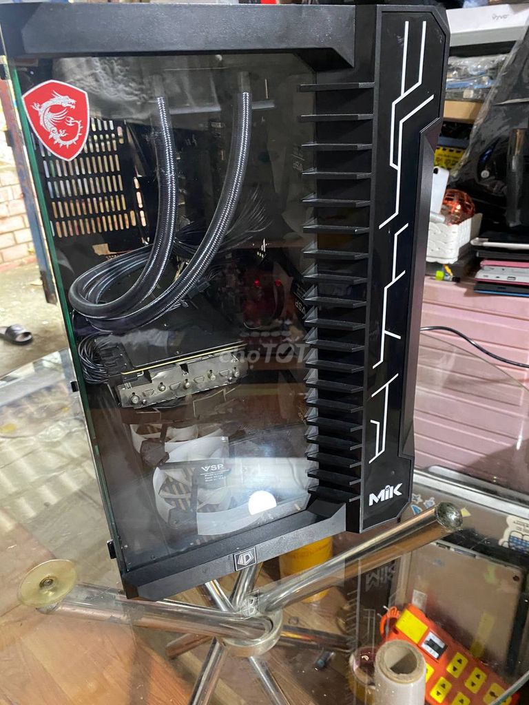 Case IDCoolding 9700k 8core 2080ti tản nước 360 fu. Mua bán Máy tính để bàn tại Huyện Trà Ôn Vĩnh Long được đăng bởi maximura hình 1
