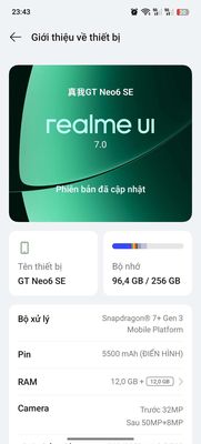 Realme GT Neo6 SE 12GB/256GB