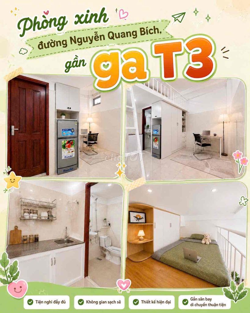 Phòng trọ mới gần HVHK