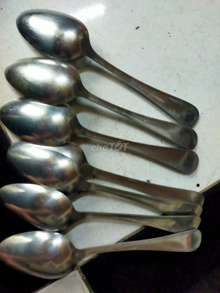 Muỗng Inox Bạc Cổ điển Lớn của m. Ỹ. Mua bán Đồ sưu tầm, đồ cổ tại Quận Tân Bình Tp Hồ Chí Minh được đăng bởi Tên chưa cung cấp hình 1