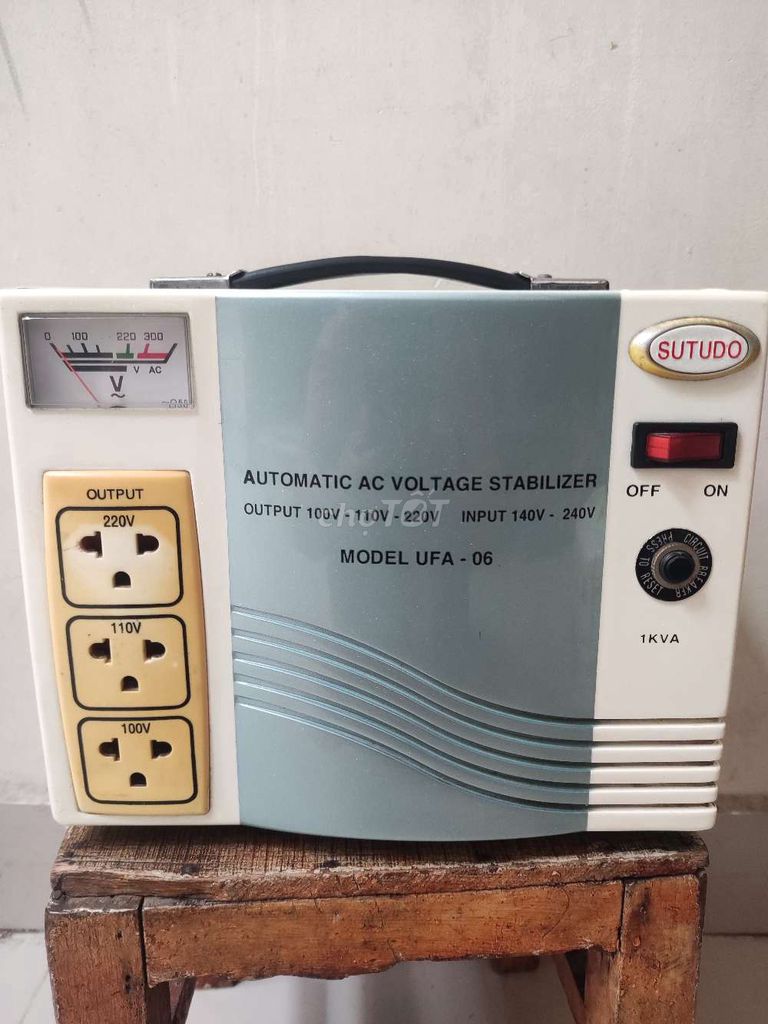 Bán ổn áp điện SUTUDO 1kva lõi dây đồng