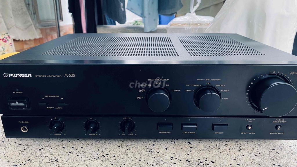 Ampli Pioneer A-535 Đen Đã sử dụng. Mua bán Tivi, Âm thanh tại Thành phố Thủ Đức Tp Hồ Chí Minh được đăng bởi Võ Hữu Thuận hình 1