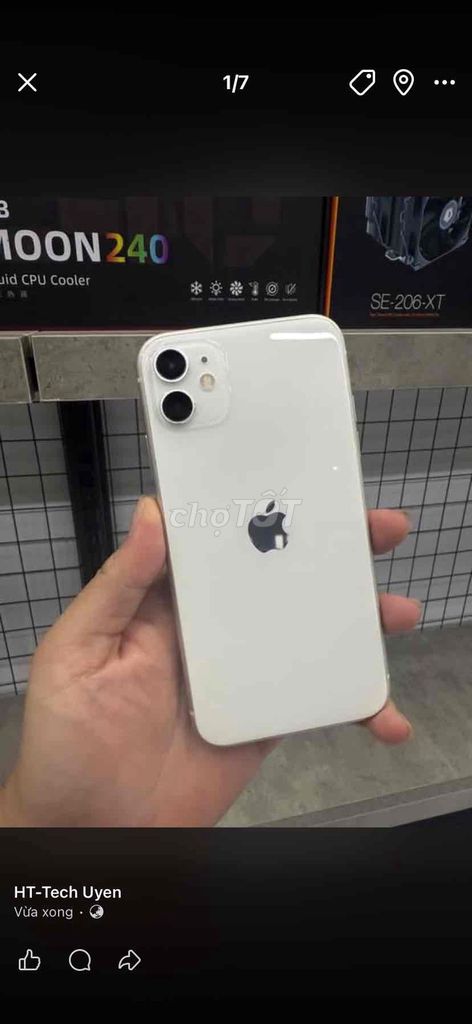 Apple iPhone 11 64GB Trắng. Mua bán Điện thoại tại Thành phố Biên Hòa Đồng Nai được đăng bởi Uyên Phạm hình 1