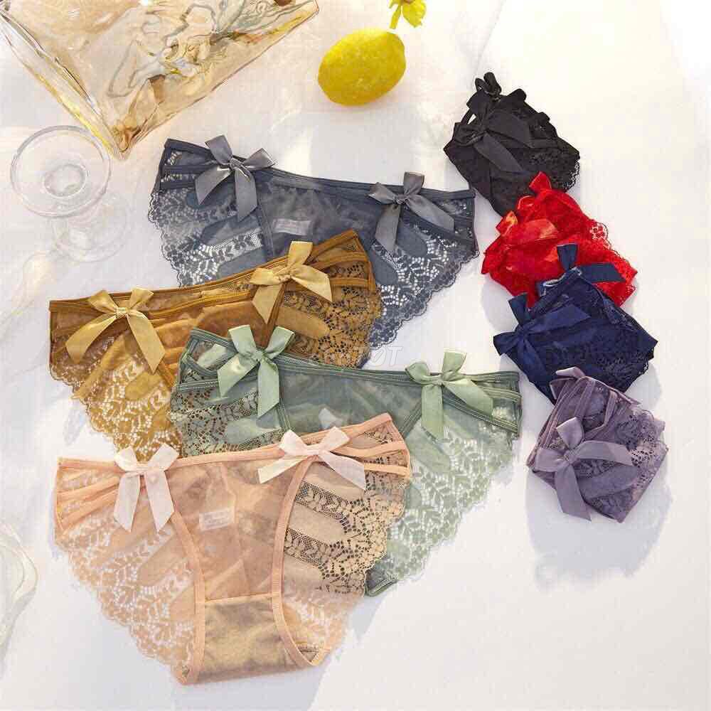 Quần lót nữ ren mềm, 2 nơ , size M (50-55kg). Mua bán Quần áo tại Quận Tân Bình Tp Hồ Chí Minh được đăng bởi Chau chau hình 1
