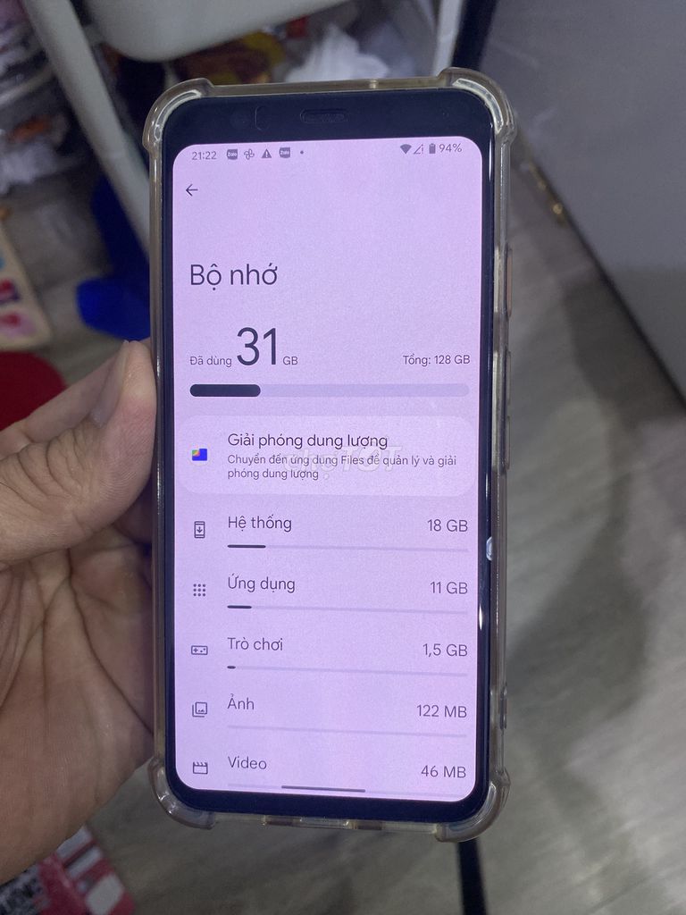 Google Pixel 4 128GB Trắng. Mua bán Điện thoại tại Quận Ba Đình Hà Nội được đăng bởi Nguyen Nam hình 1